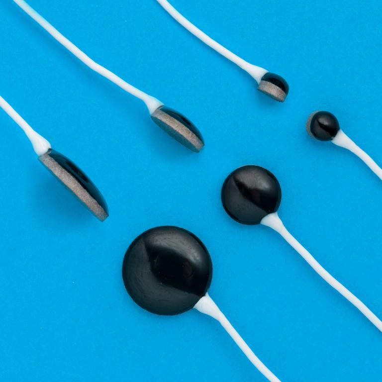 EEG Reusable Biofeedback Electrodes Sintered SilverSilver Chloride